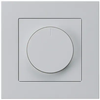 Varialuce universal ENC kallysto.pro taglio di fase con LED grigio chiaro 