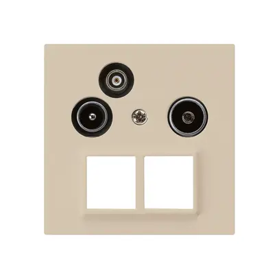 UP-Antennendose R/TV-Daten HMS kallysto A 19dB beige 
