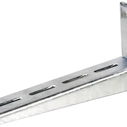 Console pour mur/poteau Bettermann FLA 100 FT zingué à chaud par immersion 100mm 