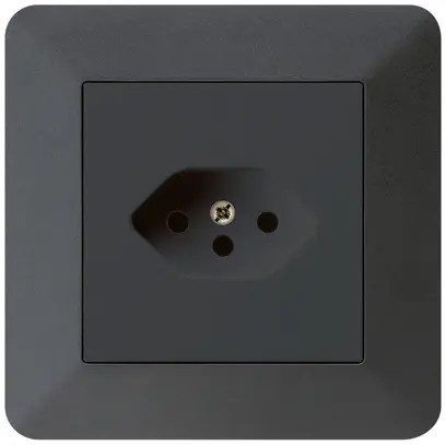 Prise ENC kallysto.trend T13 noir avec sécurité enfants 