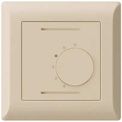 Termostato ambiente INC kallysto.line beige senza interruttore 