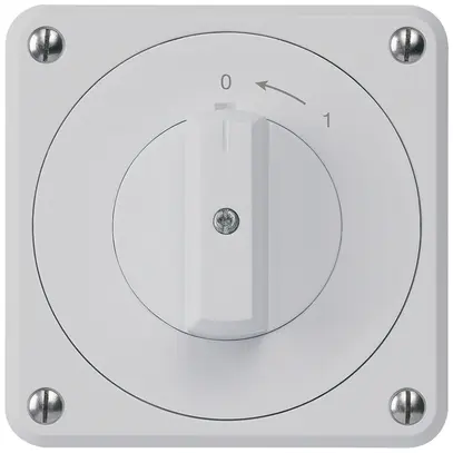 Contact pivotant ENC robusto IP55 gris 1P 