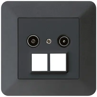 Presa antenna INC R/TV HMS kallysto.trend 23dB nero 