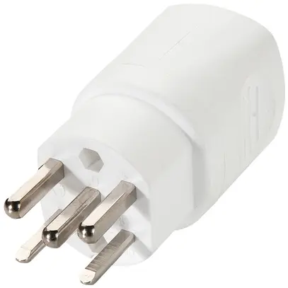 Spina mobile ELBRO T25 bianco 16A 400V 