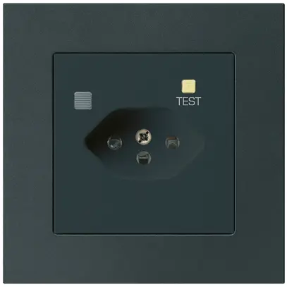 Presa INC KPR T13 FI 30mA nero 