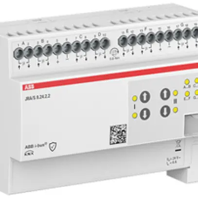 Actionneur de jalousie AMD ABB JRA/S8.24.2.2 8-fois 6A/24VDC 