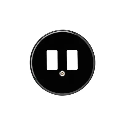 Disque frontal basico H pour prise de charge USB noir 