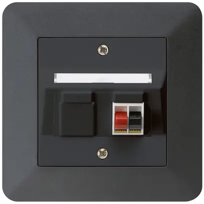 Presa INC audio kallysto.trend 1×nero morsetto per 1 altoparlante 