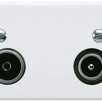 Prise d'antenne FLF Hager R-TV 10.5dB 2GHz blanc 