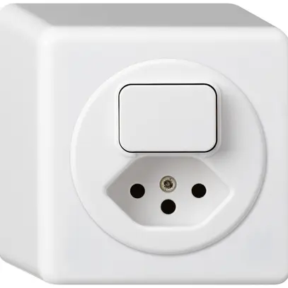 Combinazione AP AR/1L+tipo 13 bianco basico 