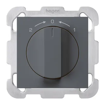 Contact pivotant ENC 1->0<-2 anthracite kallysto avec manette 