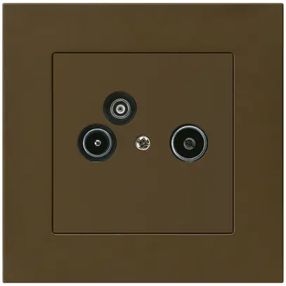 Presa antenna INC R/TV/dati kallysto.pro 2GHz 14db marrone 