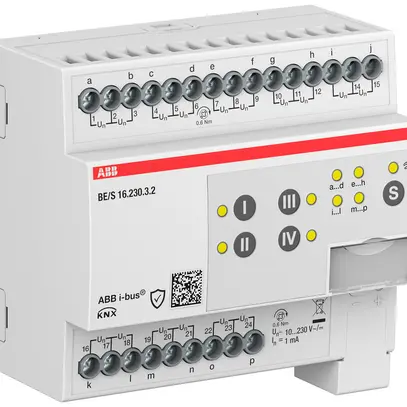 Ingresso binario KNX AMD ABB BE/S16.230.3.2 16-canali 10…230V 