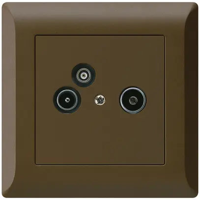 Presa antenna INC R/TV/dati kallysto.line 2GHz 10.5db marrone 