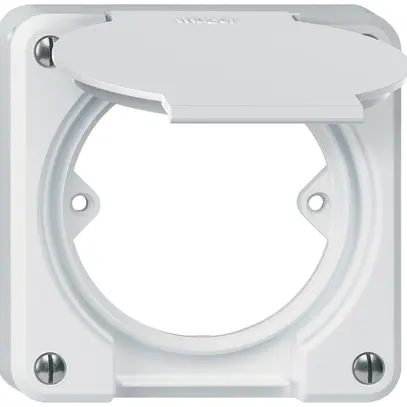 Parte superiore robusto con copert. bianco 2-punto con disco riduzione 