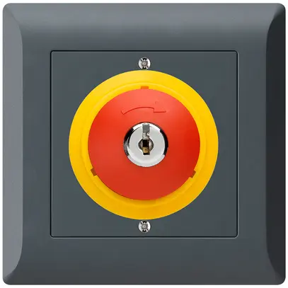 UP-SchlüsselTaster kallysto.line NOT-AUS anthrazit 