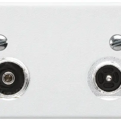 Prise d'antenne FLF Hager R-TV 19dB 2GHz blanc 