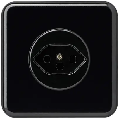 Prise ENC basico type 23 BMI noir 