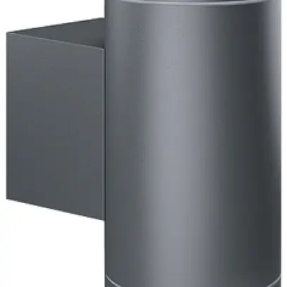 Lampada a muro LED ESYLUX ALVA 8W 4000K 2×50° antracite IP65 