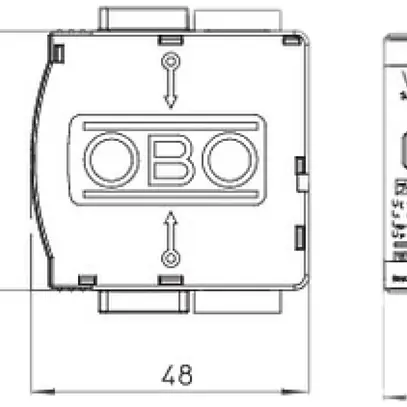 Modulo di ricambio Bettermann V10-C con telesegnalazione 