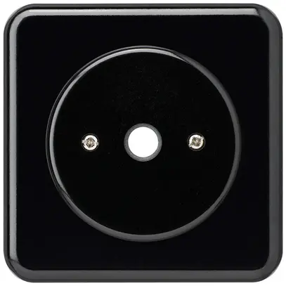 Scatola di raccordo INC basico nero Ø9mm senza morsetti 