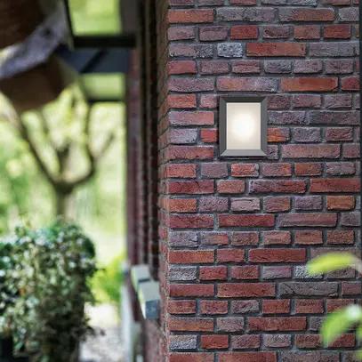 LED-Wandleuchte Karp 6W 2700K 600lm IP44 anthrazit 