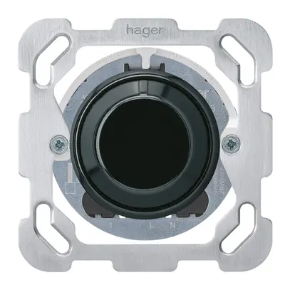 UP-Drehdimmer Nebenstelle Hager basico BM schwarz 