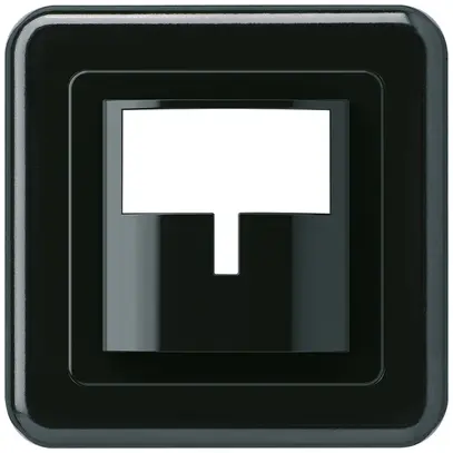 Kit frontal ENC Hager basico G pour détecteur de mouvement noir 