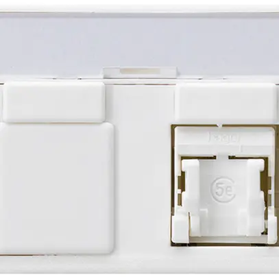 Presa FLF Hager cat.5e 1RJ45/u bianco 