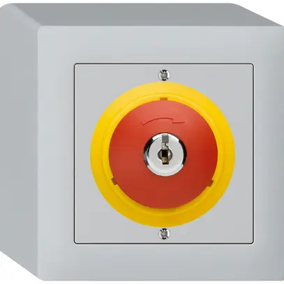 Contatto rota.c.chiave AP kallysto ARRESTO DI EMERGENZA grigio chiaro 