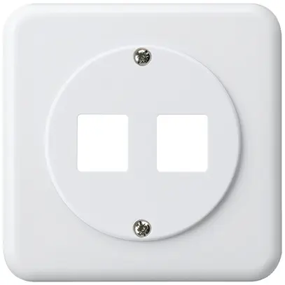 Kit frontale G HMS basico per 2 moduli bianco 