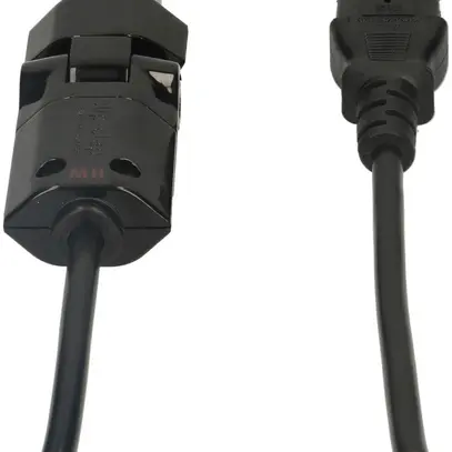 Cavo d'apparecchio MAX HAURI T12/C13 Clip-Clap Td 3×0.75mm² 2m nero 