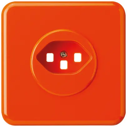Kit frontale INC basico tipo 23 arancione 86×86mm per morsetti a vite 