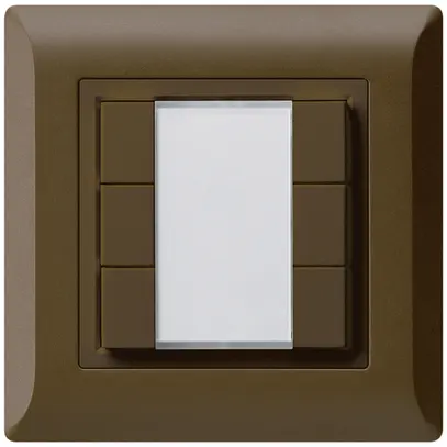 Poussoir universel ENC 6×kallysto.line sans LED brun 