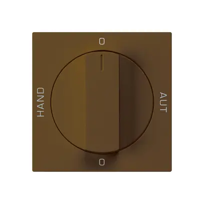 Kit di copertura kallysto per interruttore rotativo H-0-A marrone 