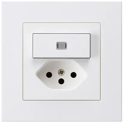 Combinazione luminosa INC kallysto.pro A-R/1P+T13 bianco 