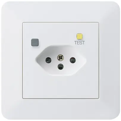 Presa INC KTR T13 FI 30mA bianco 