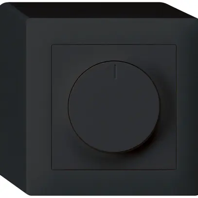 Variateur universel AP kallysto coupure de phase ascendante avec LED noir 