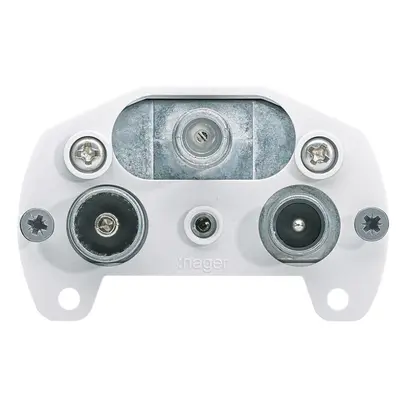 Intérieur pour prise antenne R/TV/données Hager montage E 2GHz 4dB 