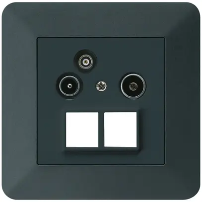 Presa antenna INC R/TV/dati kallysto.trend HMS 2GHz 19db nero 