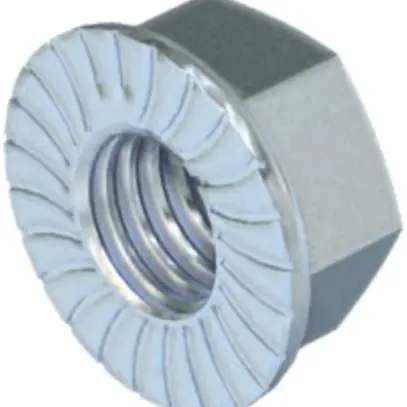 Dado combinato con rondella M6 galvanizzato 