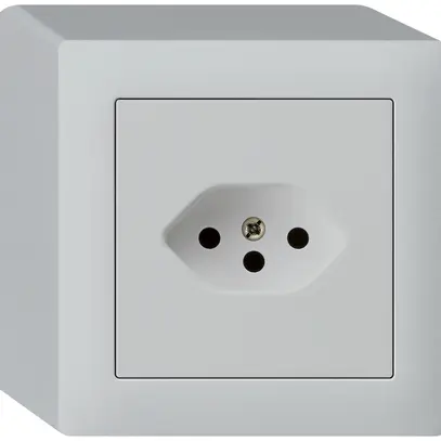 Presa AP kallysto T13 grigio chiaro con protezione bambini 