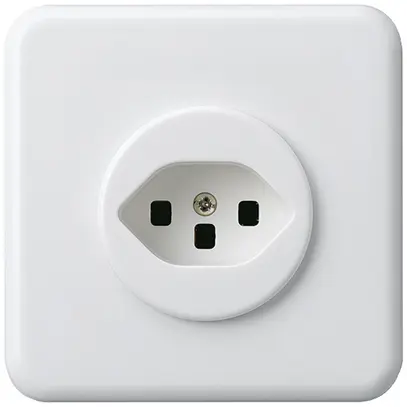 Prise ENC basico type 23 BMI blanc 