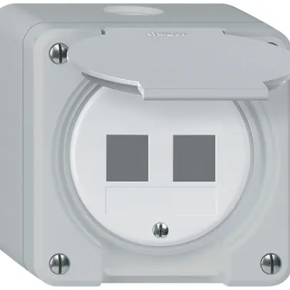 Kit di montaggio AP robusto HMS IP55 grigio per 2×modulo 