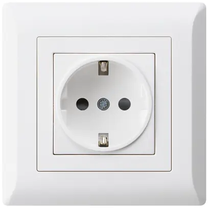 Presa INC kallysto.line Schuko bianco 