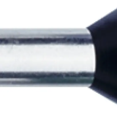 Aderendhülse Typ A isoliert 6mm²/12mm schwarz 