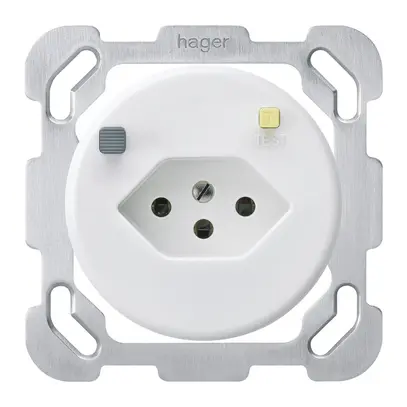 Presa INC basico B T13 FI 30mA bianco 