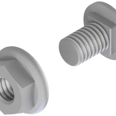 Befestigungsgarnitur Lanz M6×10mm Mutter sechskant 