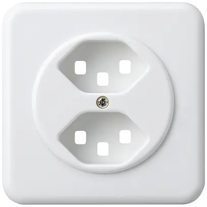 Kit frontal ENC basico 2×type 23 blanc 86×86mm 