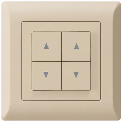 Contact pour stores ENC kallysto.line beige avec 4 touches 